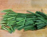 豚肉とにらの玉子炒め作り方1写真