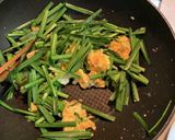 豚肉とにらの玉子炒め作り方3写真