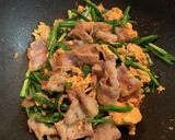 豚肉とにらの玉子炒め作り方4写真