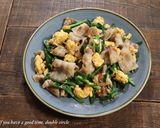 豚肉とにらの玉子炒め作り方5写真