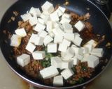 黒麻婆豆腐作り方4写真