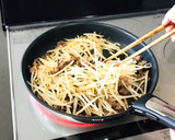 牛肉とシャキシャキもやしの山椒炒め作り方4写真