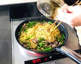 牛肉とピーマンのかた焼きそば♪作り方5写真