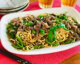 牛肉とピーマンのかた焼きそば♪作り方6写真