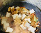 厚揚げ さつま揚げの甘酢あんかけ作り方3写真
