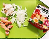 豆乳でカルボナーラ風作り方1写真