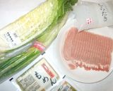 肉豆腐♪簡単豚肉白菜作り方1写真