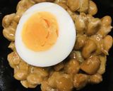毎日の納豆●ゆで玉子を加えて作り方1写真