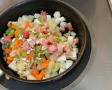 鶏肉と里芋の煮っ転がし　離乳食作り方4写真