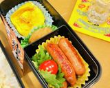 簡単お弁当☆ウインナーのマーガリン焼き♪作り方5写真