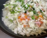 栄養満点☆鶏ごぼうの炊き込みご飯　離乳食作り方5写真