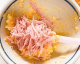 ひと手間で美味しく♫ ハムたまごサンド作り方4写真