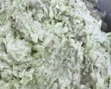 トルコ料理　ズッキーニパンケーキ作り方4写真