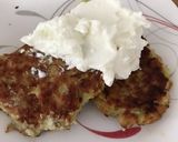 トルコ料理　ズッキーニパンケーキ作り方8写真