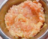 蓮根入り鶏団子とチンゲンサイのスープ作り方3写真