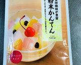 簡単 寒天フルーツみつ豆風 ダイエット作り方1写真