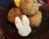 お月見に。うずら入り鳥つくね作り方6写真