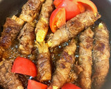 簡単ヤングコーンとえのきの肉巻き作り方6写真