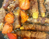 簡単ヤングコーンとえのきの肉巻き作り方7写真