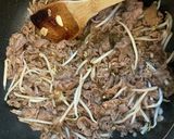 牛焼肉の焼き飯♪作り方4写真