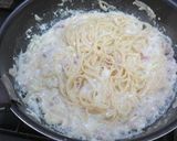 オッサンの月見カルボナーラ作り方5写真