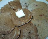 ブルーベリーパンケーキ　オートミール入り作り方6写真