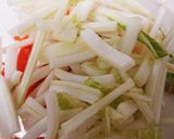 レンジ簡単☆人参白菜もやしゴマポンマリネ作り方1写真