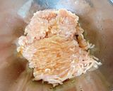 たけのこ入り鶏つくね作り方1写真