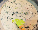 キノコとほうれん草の和風クリームパスタ☆作り方3写真