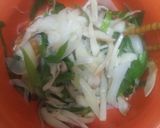 エリンギと葱のピリ辛レモン醤油和え作り方2写真
