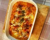 簡単☆ナスとハムのミートソース焼き作り方5写真
