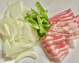 甜麺醤で甘辛豚丼作り方2写真