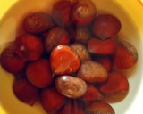 栗ごはんの皮の剥き方（3頂点切り）作り方1写真