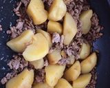 じゃがいも大量消費✩そぼろ煮作り方3写真
