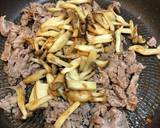 簡単！！秋の味覚♡きのこたっぷり牛肉炒め作り方7写真