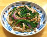 豚ロースとニラ◎玄米ご飯で簡単スタミナ丼作り方6写真