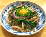 豚ロースとニラ◎玄米ご飯で簡単スタミナ丼作り方7写真
