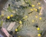 ズボラな優しい味の春雨スープ作り方3写真