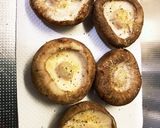 シイタケのチーズ焼き作り方2写真