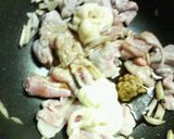 ✿ポークとブロッコリーの❀マヨ醤油パスタ作り方2写真