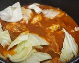 鶏とキャベツのカレー作り方3写真