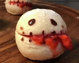 ハロウィン☆ジャックの白パン作り方7写真