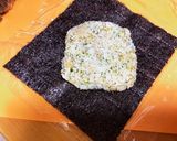 青のりと天かすのおにぎらず作り方3写真
