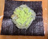 青のりと天かすのおにぎらず作り方4写真