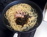 高菜とツナと塩昆布のパスタ作り方3写真