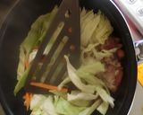 キムチの素使って、絶品ソース焼きそば。作り方2写真