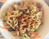 キムチの素使って、絶品ソース焼きそば。作り方8写真