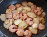 簡単！カブと海老の麺つゆパスタ作り方5写真