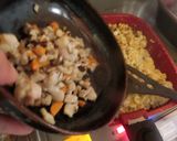 豆腐の炒り煮、隠し味は味噌、鶏肉モモ入り作り方9写真