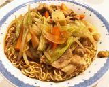 インスタントラーメンでかた焼きそば作り方6写真